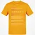 Lawyer Stats Classic Unisex T-Shirt - Gold - 4