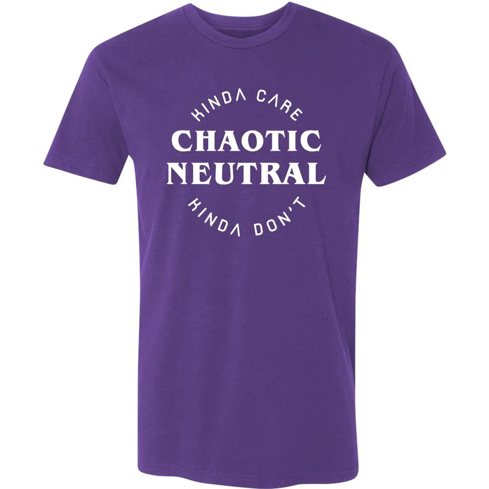 Chaotic Neutral Premium Unisex T-Shirt - Purple Rush - 7