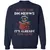 When The DM Meow Classic Unisex Sweatshirt - Navy - 2