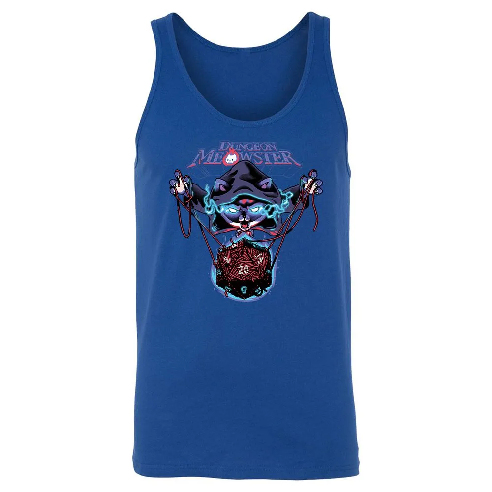 Dungeon Meowster Unisex Jersey Tank - True Royal - 13