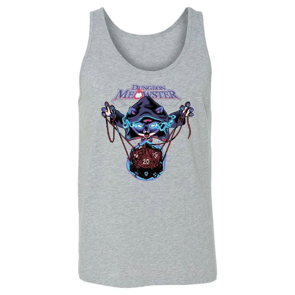 Dungeon Meowster Unisex Jersey Tank - Athletic Heather - 4