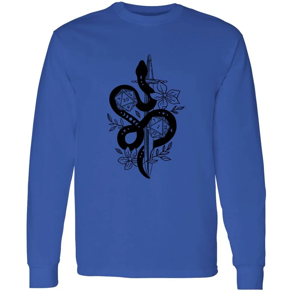 D20 Snake and Sword - Royal - 4