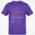 Biologist Stats Classic Unisex T-Shirt - Purple - 9