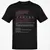 Biologist Stats Classic Unisex T-Shirt - Black - 1