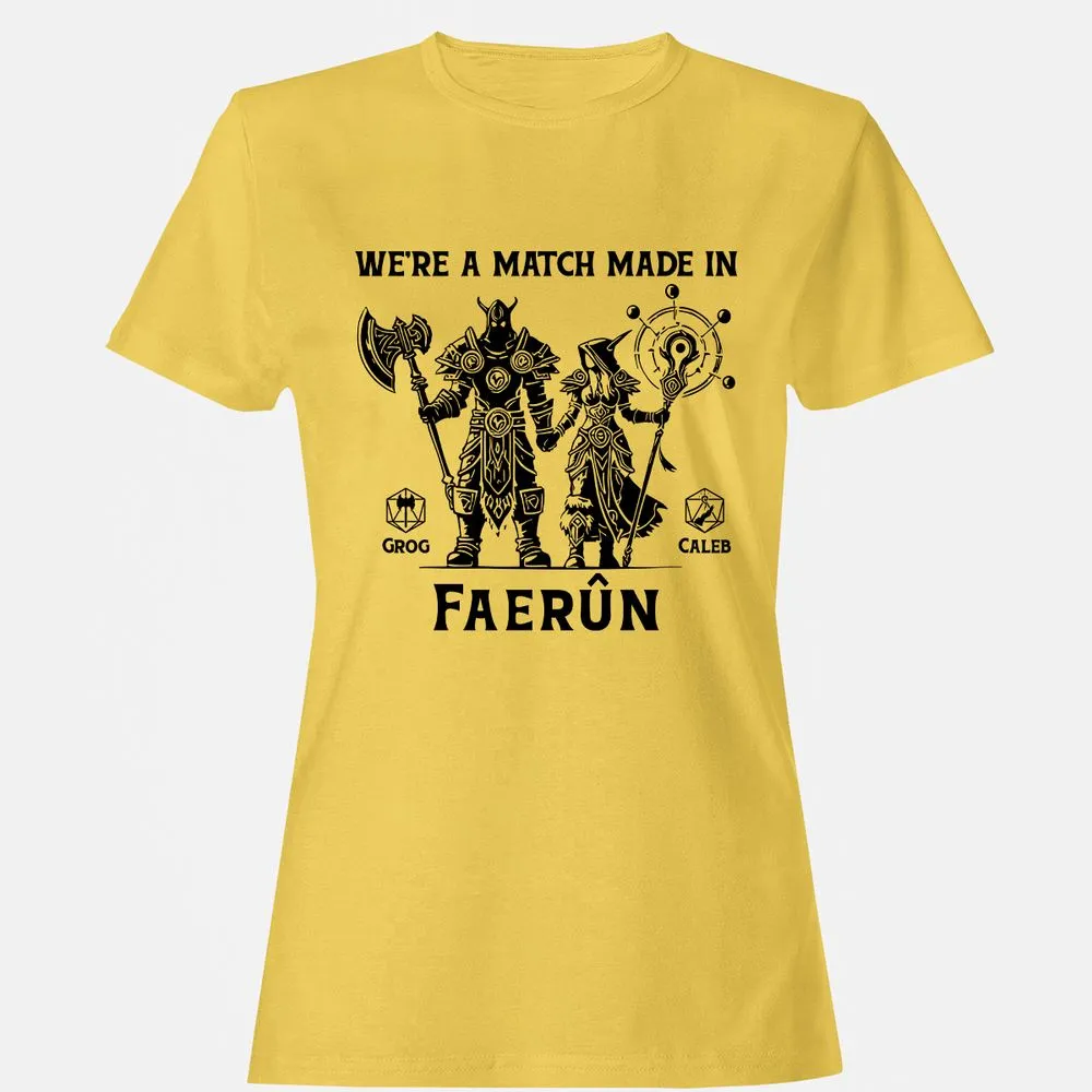 Custom DnD Class Couple Women's T-Shirt - Daisy - 4