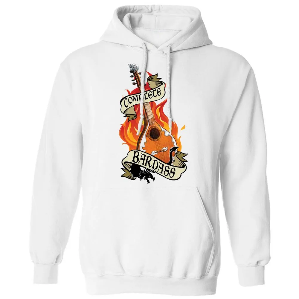 Complete Bardass Classic Unisex Hoodie - White - 11