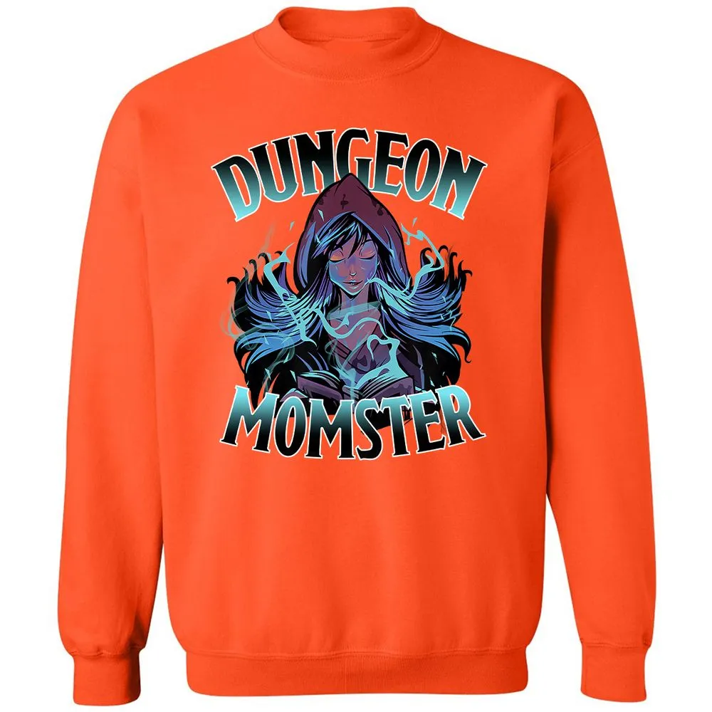 Dungeon Momster Classic Unisex Sweatshirt - Orange - 10