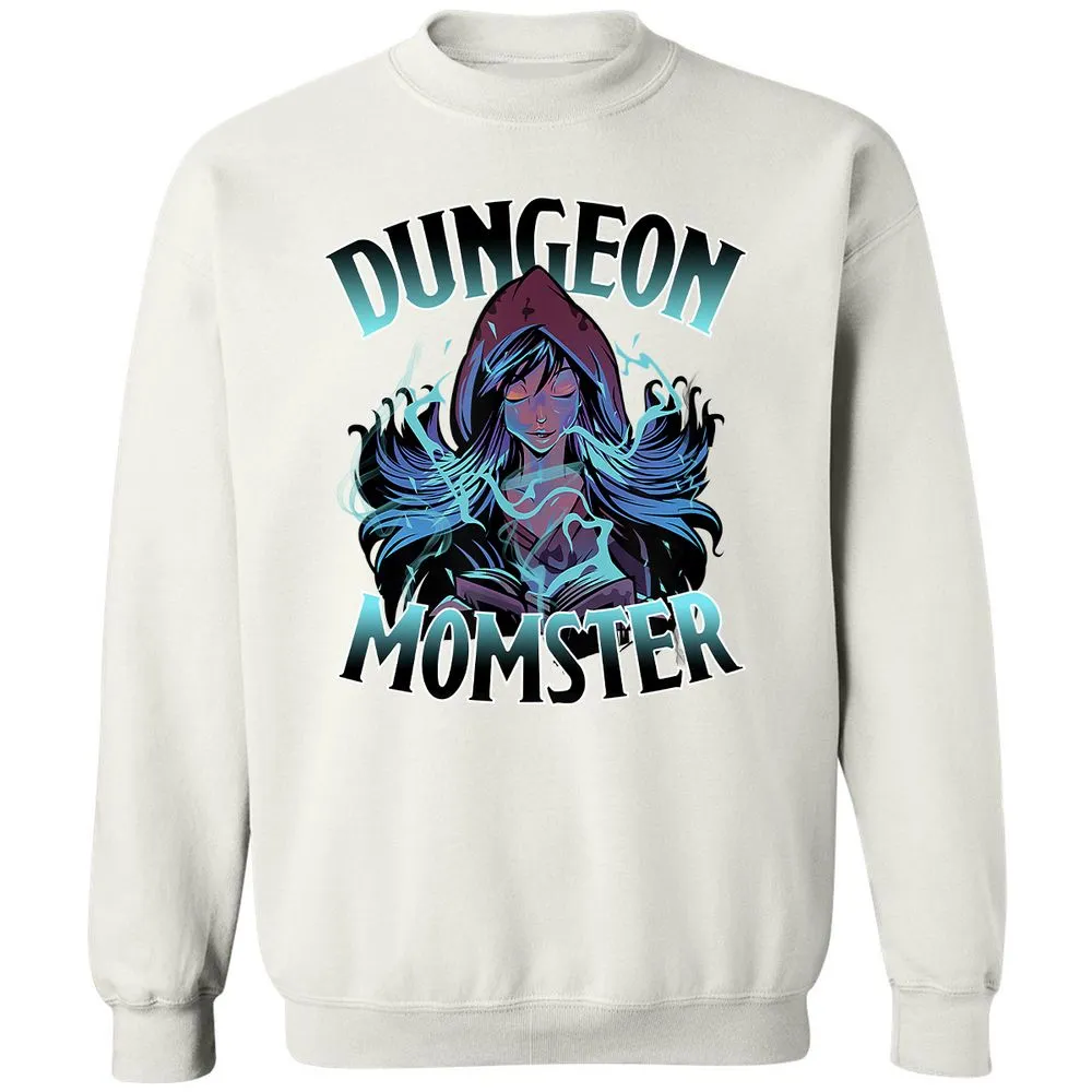 Dungeon Momster Classic Unisex Sweatshirt - White - 12