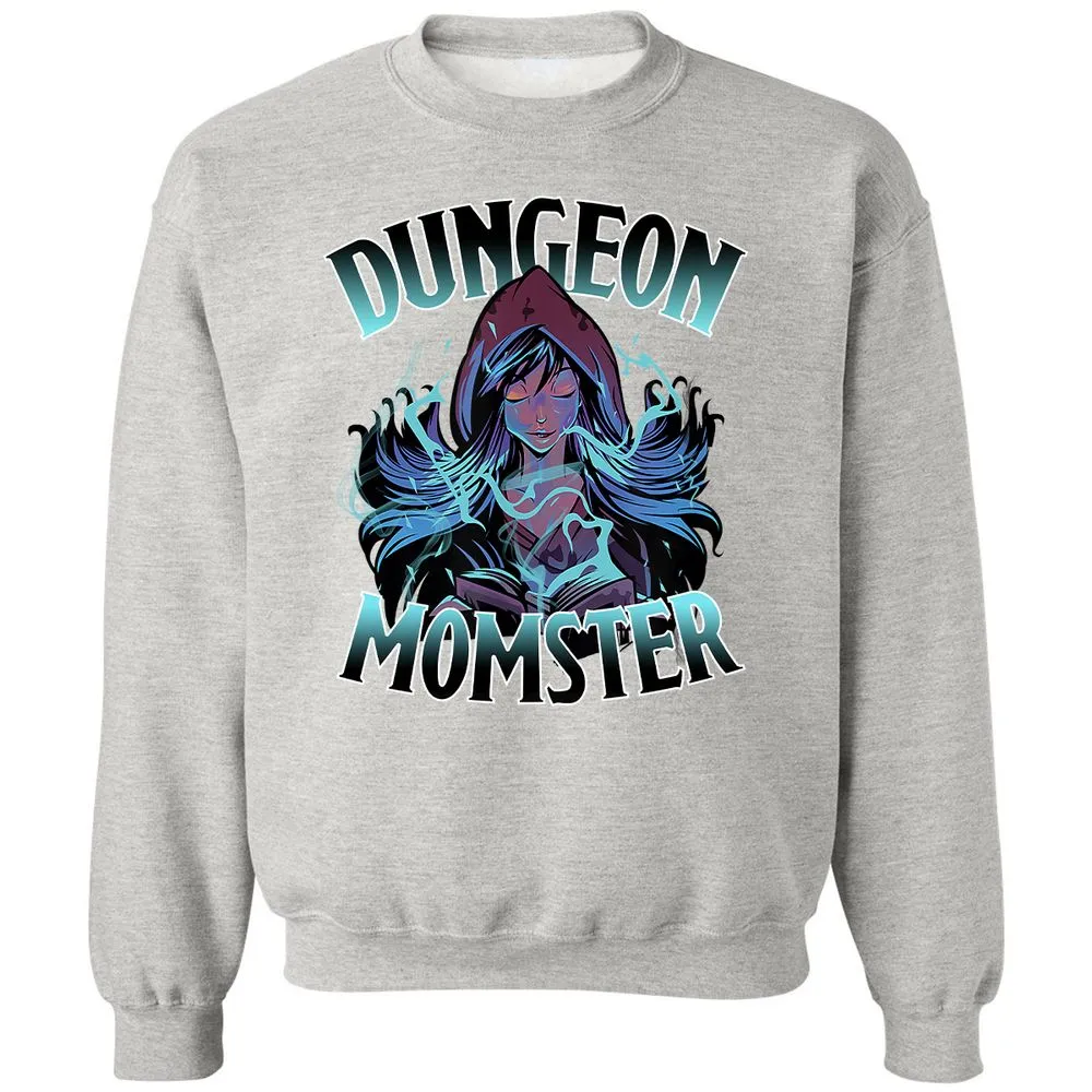 Dungeon Momster Classic Unisex Sweatshirt - Ash - 8