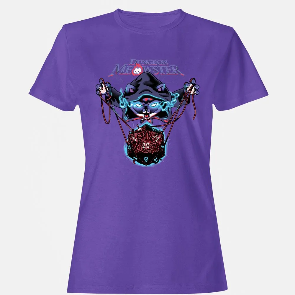 Dungeon Meowster Women's T-Shirt - Purple - 12