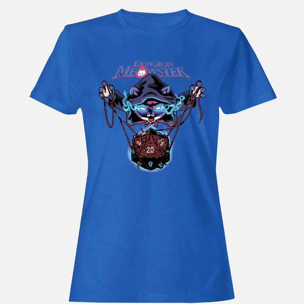 Dungeon Meowster Women's T-Shirt - Royal - 14