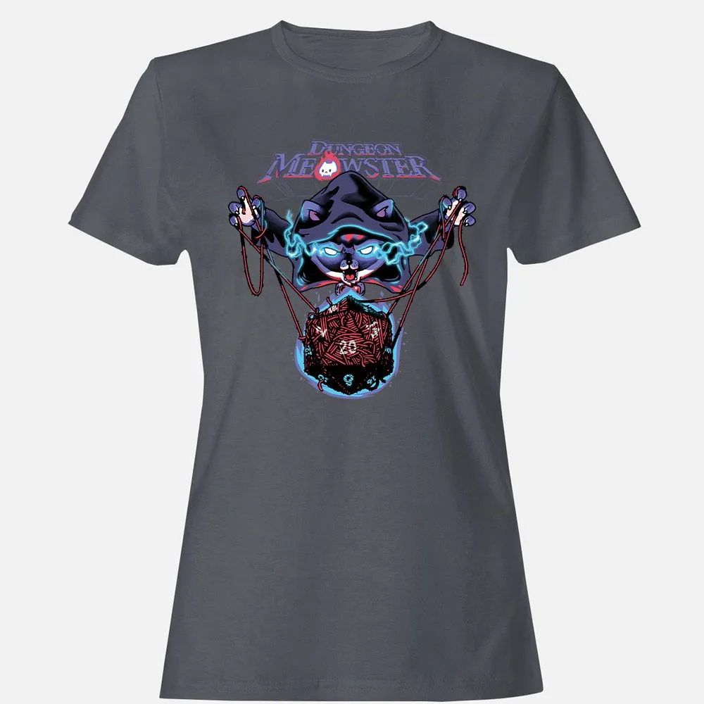 Dungeon Meowster Women's T-Shirt - Dark Heather - 5
