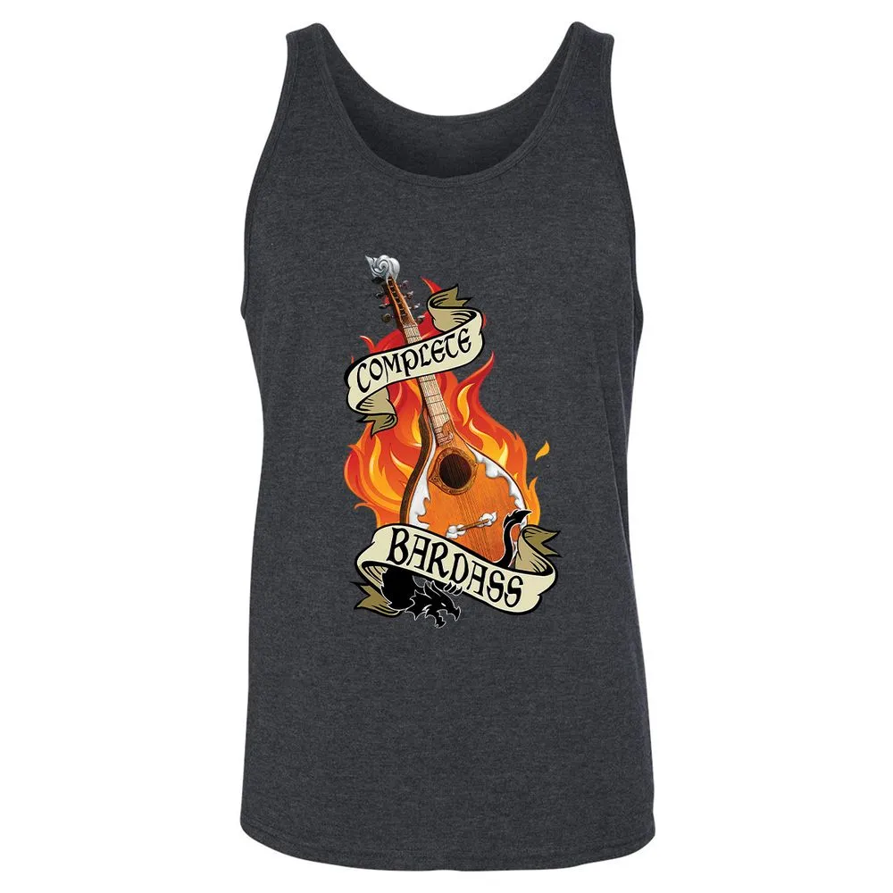 Complete Bardass Unisex Jersey Tank - Dark Grey Heather - 6