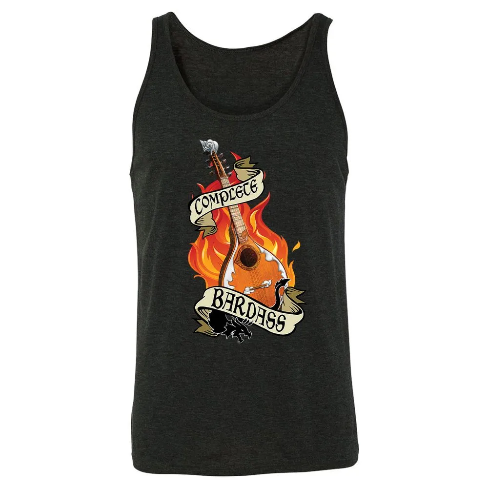 Complete Bardass Unisex Jersey Tank - Charcoal Black Triblend - 5