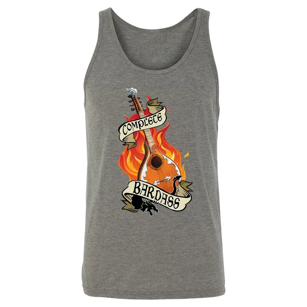 Complete Bardass Unisex Jersey Tank - Grey Triblend - 8