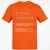 Physicist Stats Classic Unisex T-Shirt - Orange - 8