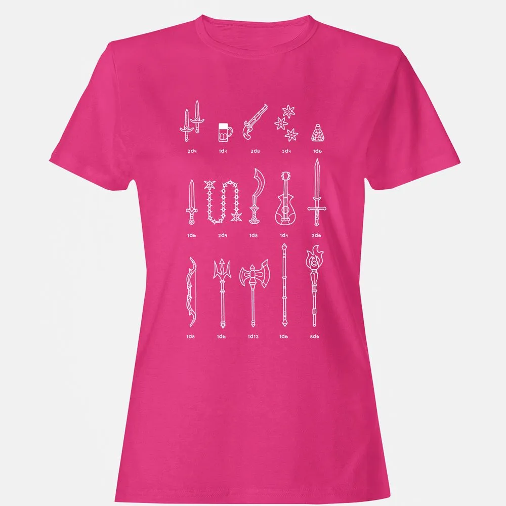 Damage Dealer RPG Women's T-Shirt - Heliconia - 6