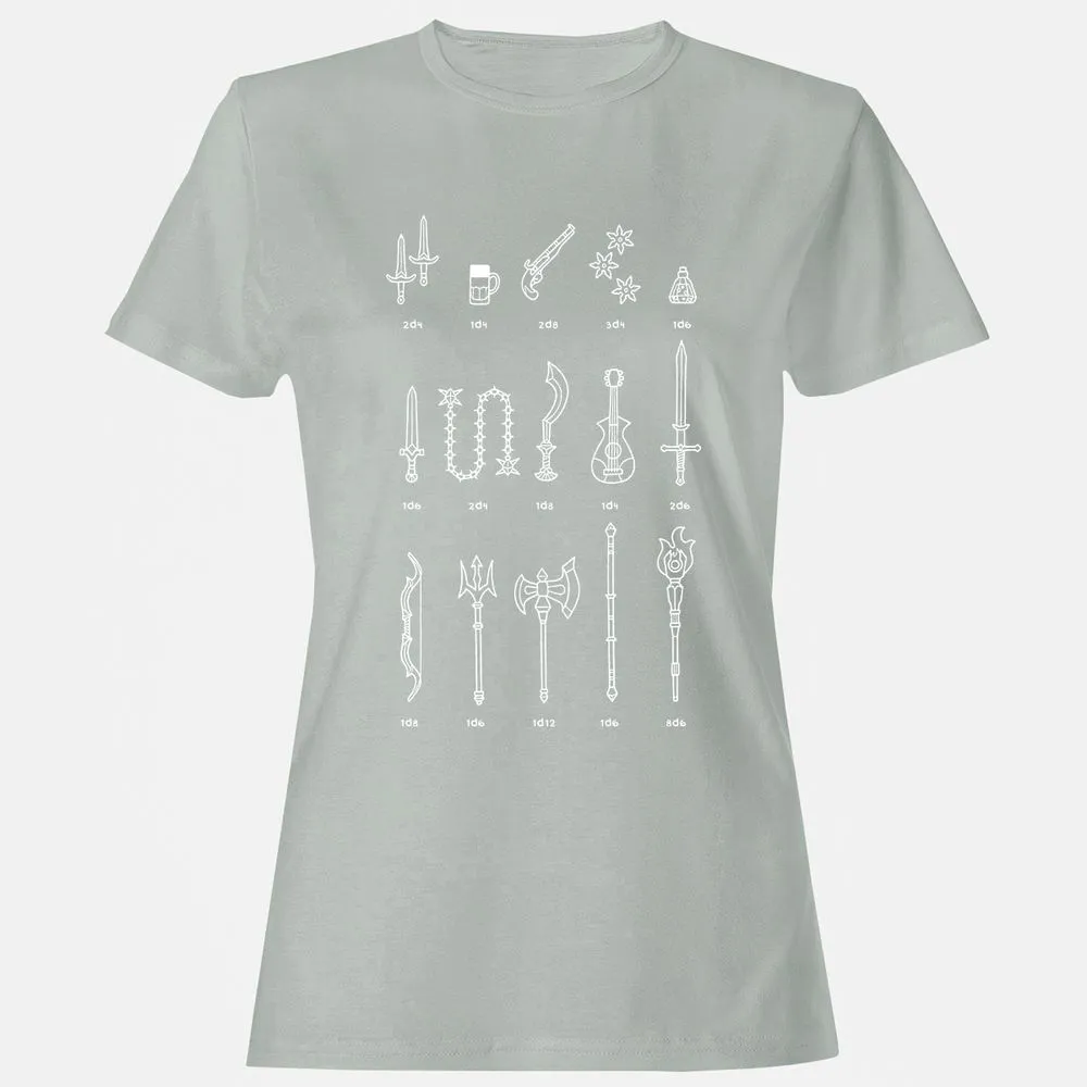Damage Dealer RPG Women's T-Shirt - Ash - 2