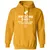 Awesome Dads Slay Dragons Classic Unisex Hoodie - Gold - 12