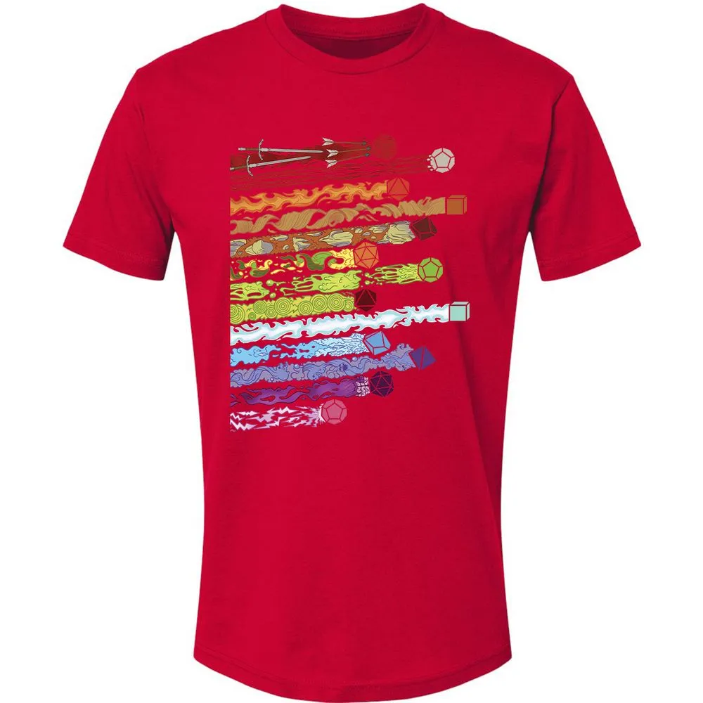 Damage Dices Premium Unisex T-Shirt - Red - 6