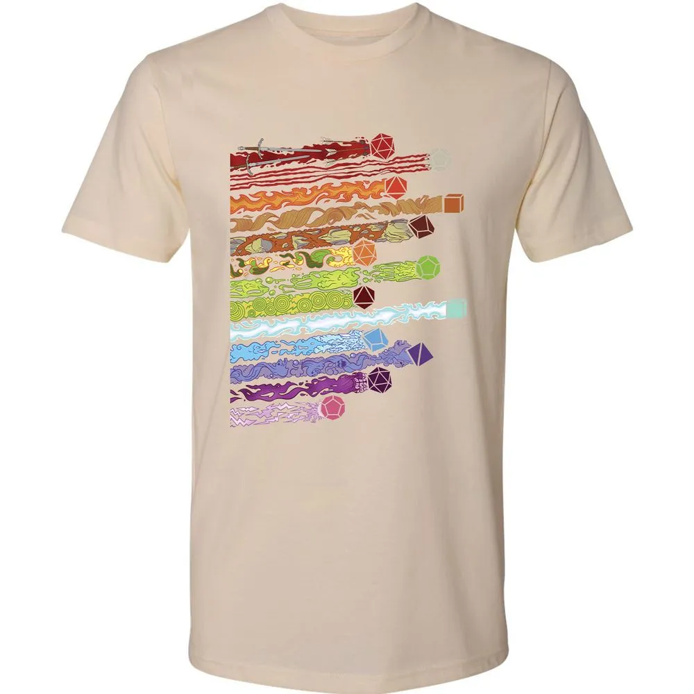Damage Dices Premium Unisex T-Shirt - Cream - 14