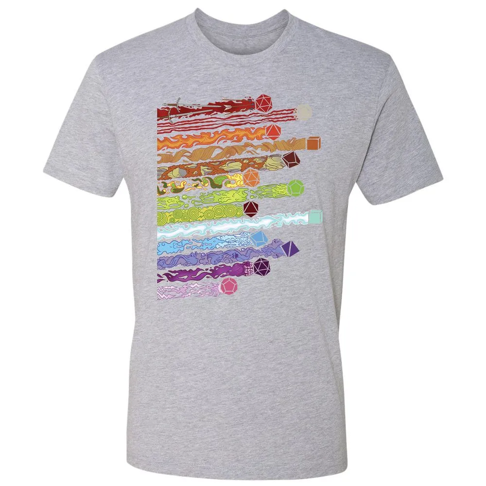 Damage Dices Premium Unisex T-Shirt - Heather Grey - 9
