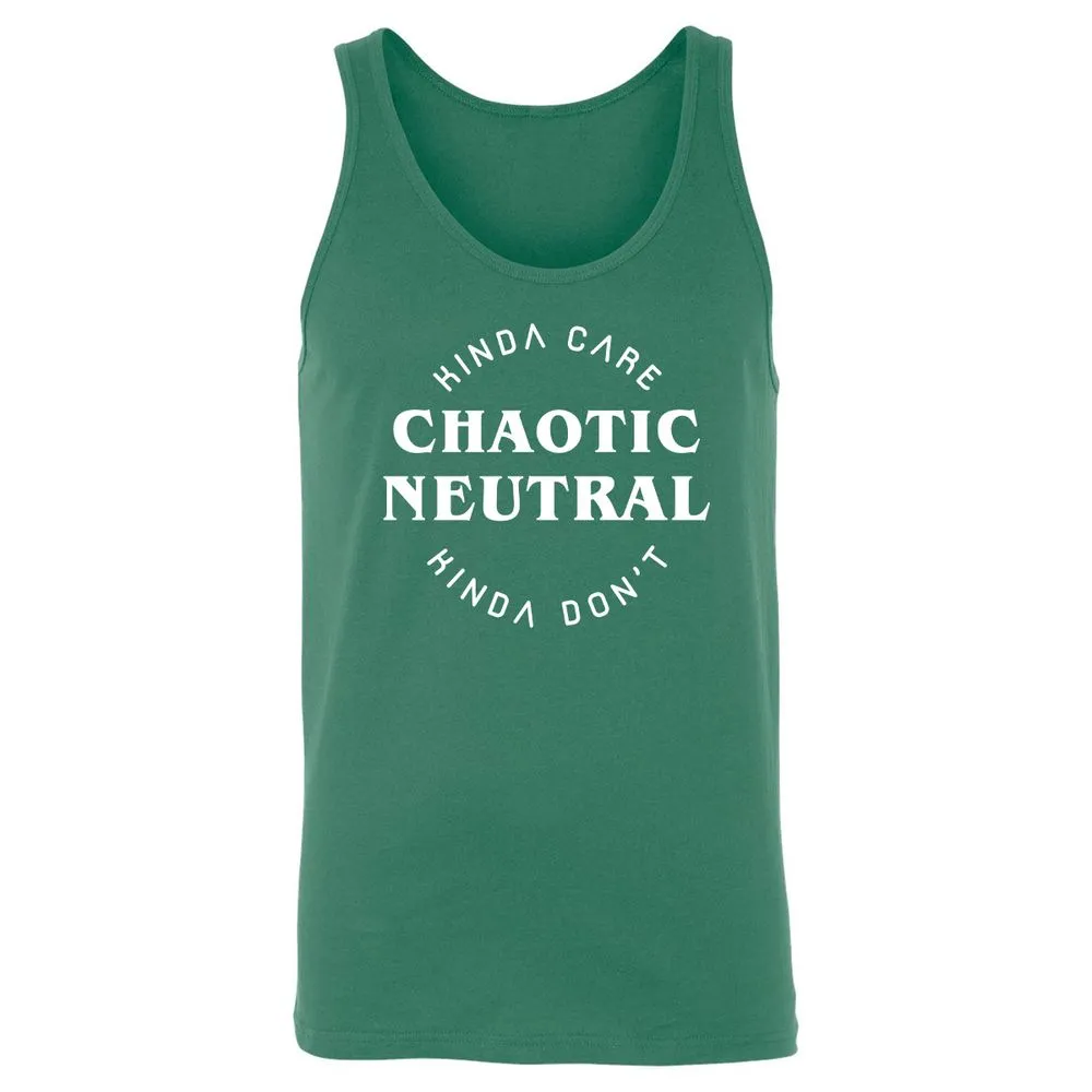 Chaotic Neutral Unisex Jersey Tank - Kelly - 9