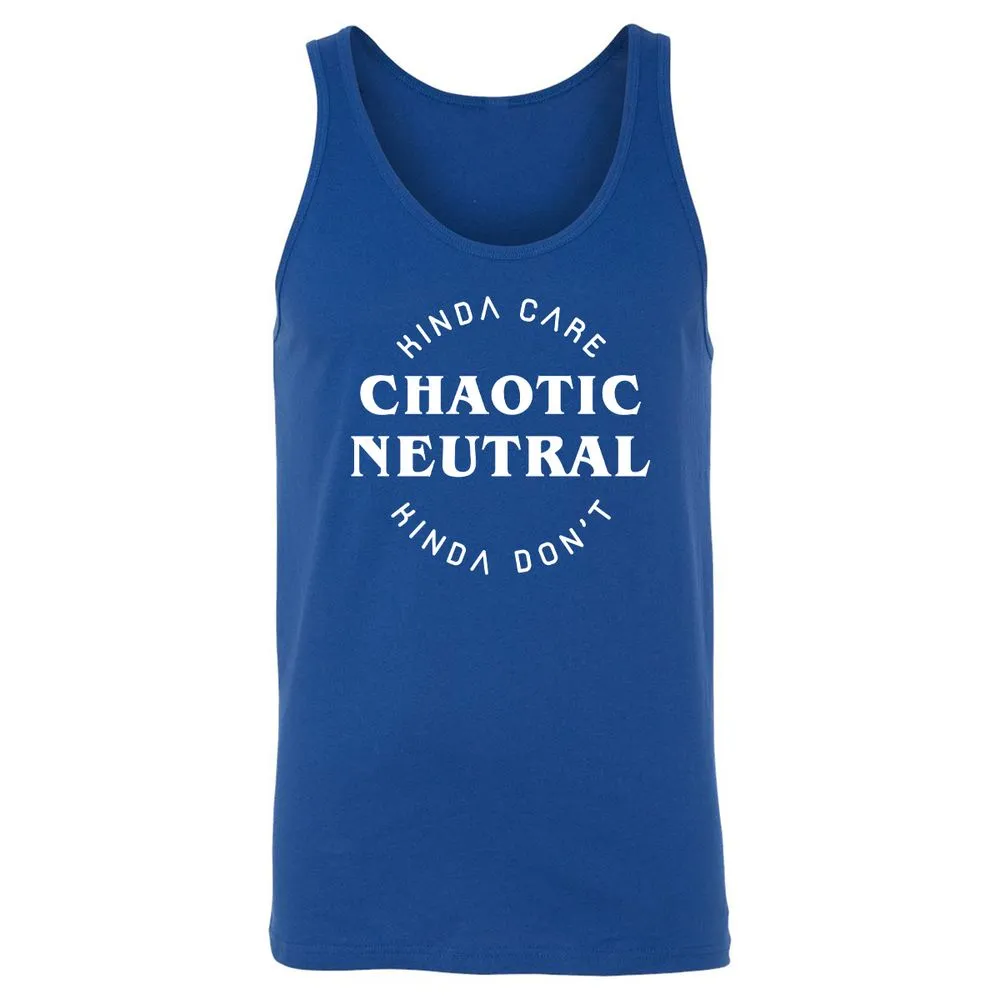 Chaotic Neutral Unisex Jersey Tank - True Royal - 13