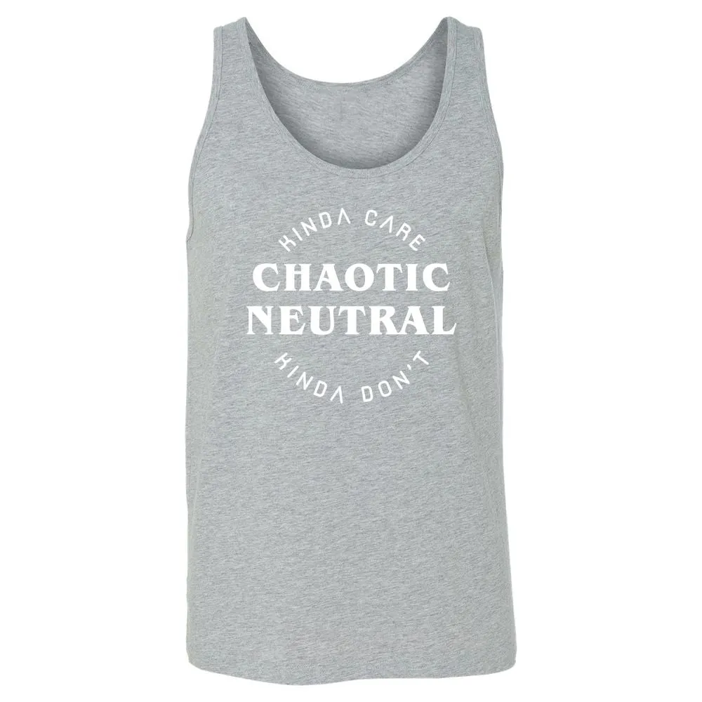 Chaotic Neutral Unisex Jersey Tank - Athletic Heather - 4