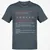 Game Designer Stats Classic Unisex T-Shirt - Charcoal - 3