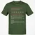 Game Designer Stats Classic Unisex T-Shirt - Military Green - 6