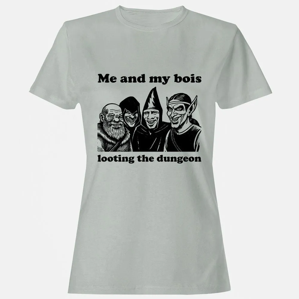 Me and my bois looting the dungeon Women's T-Shirt - Ash - 2