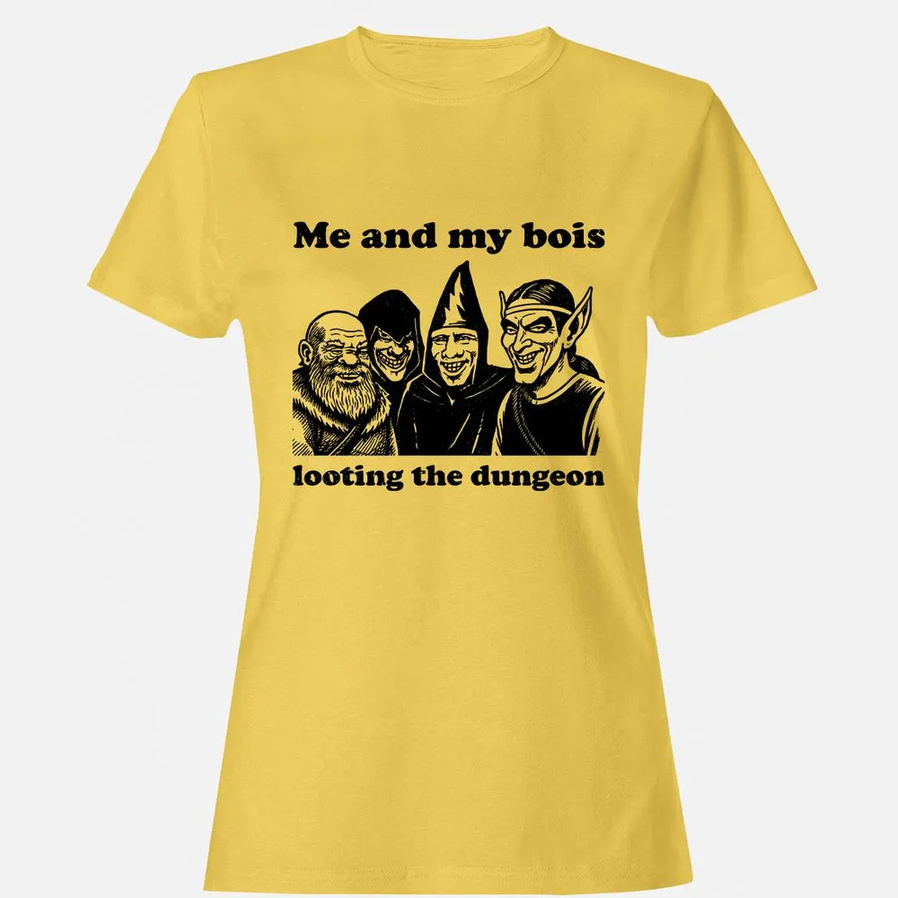 Me and my bois looting the dungeon Women's T-Shirt - Daisy - 4