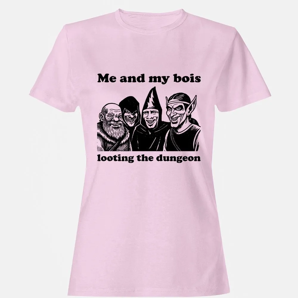 Me and my bois looting the dungeon Women's T-Shirt - Light Pink - 9