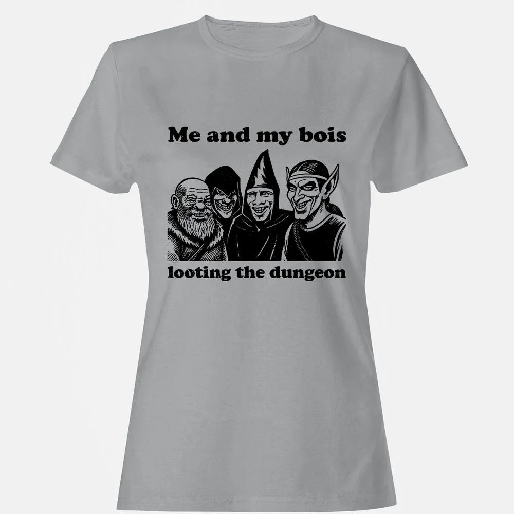 Me and my bois looting the dungeon Women's T-Shirt - Sport Grey - 15
