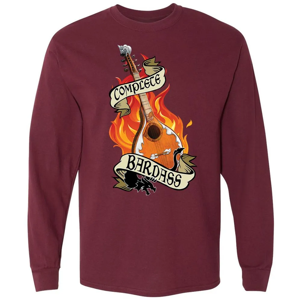 Complete Bardass Long Sleeve T-Shirt - Maroon - 11