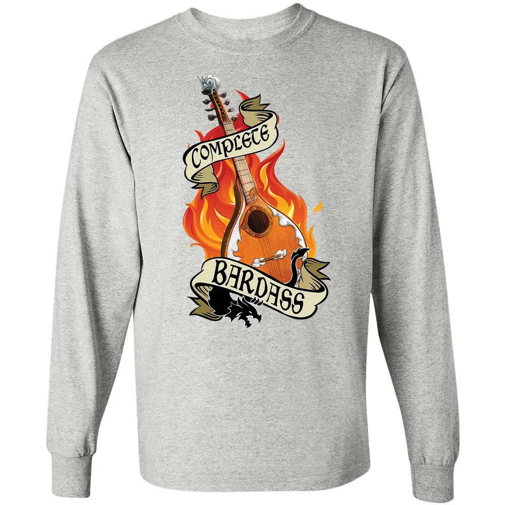 Complete Bardass Long Sleeve T-Shirt - Ash - 7