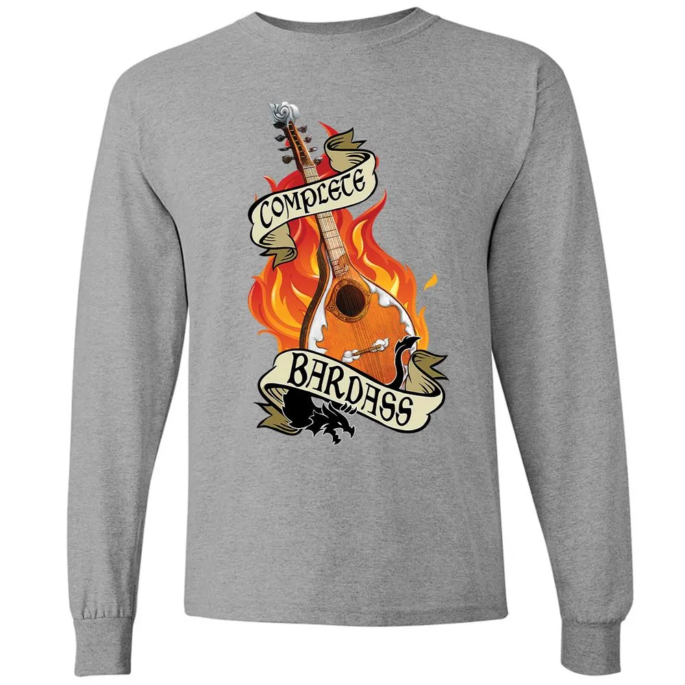 Complete Bardass Long Sleeve T-Shirt - Graphite Heather - 6