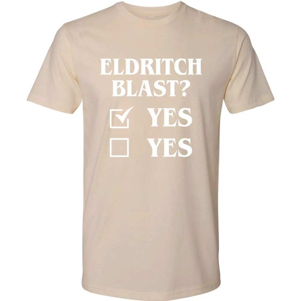 Eldritch Blast Yes Premium Unisex T-Shirt - Cream - 14