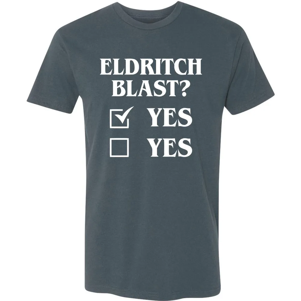 Eldritch Blast Yes Premium Unisex T-Shirt - Indigo - 15