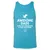 Awesome Dads Slay Dragons Unisex Jersey Tank - Aqua Triblend - 3