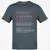 Paramedic Stats Classic Unisex T-Shirt - Charcoal - 3