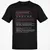 Paramedic Stats Classic Unisex T-Shirt - Black - 1