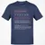 Paramedic Stats Classic Unisex T-Shirt - Navy - 7