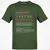 Paramedic Stats Classic Unisex T-Shirt - Military Green - 6