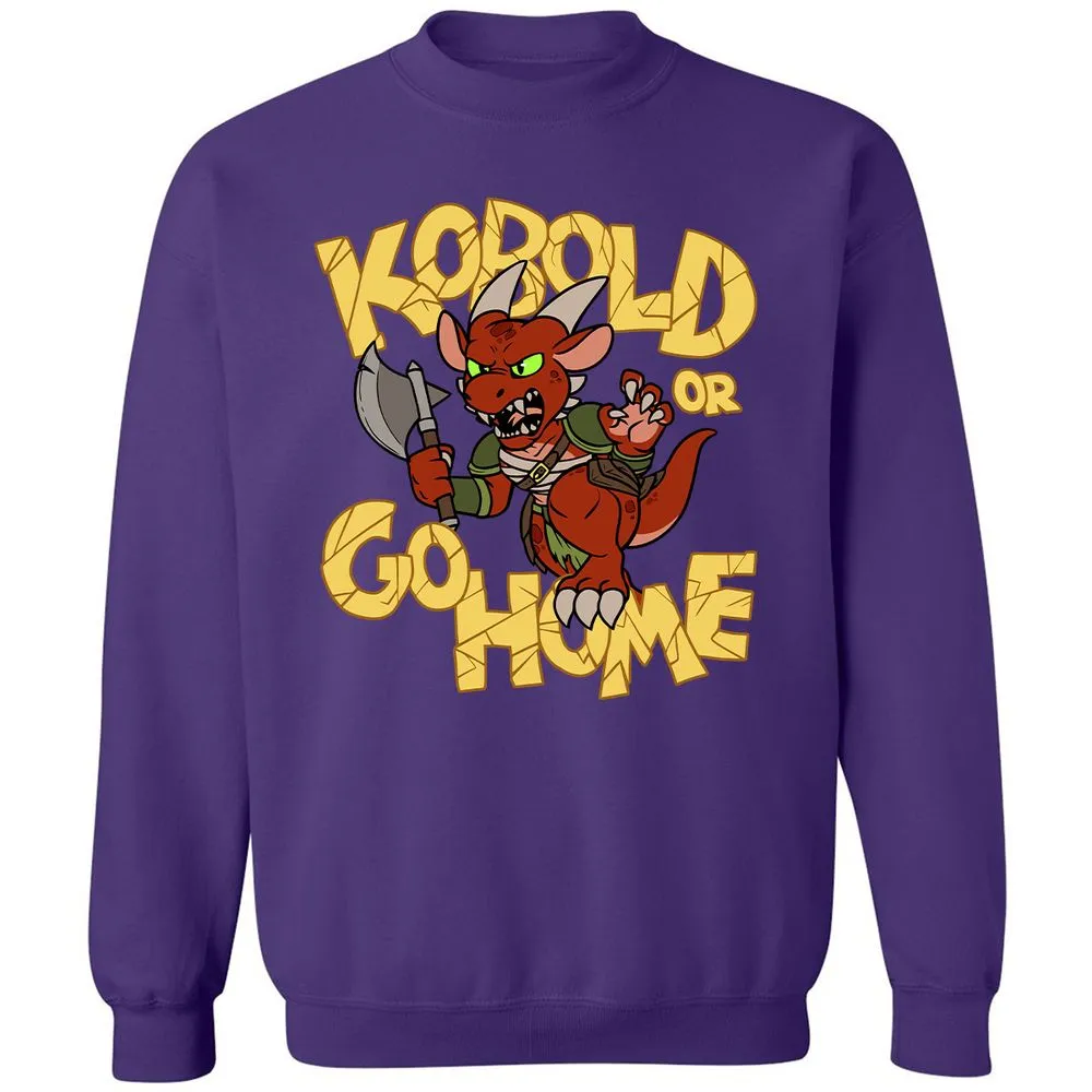 Kobold Or Go Home Classic Unisex Sweatshirt - Purple - 6