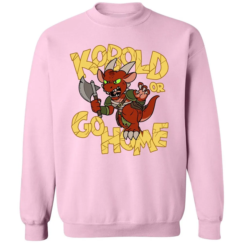 Kobold Or Go Home Classic Unisex Sweatshirt - Light Pink - 3