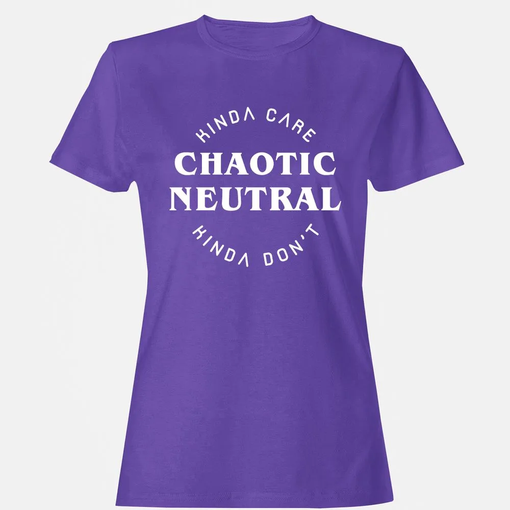 Chaotic Neutral Women's T-Shirt - Purple - 12
