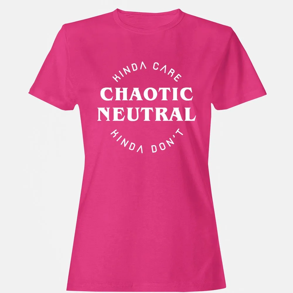 Chaotic Neutral Women's T-Shirt - Heliconia - 6