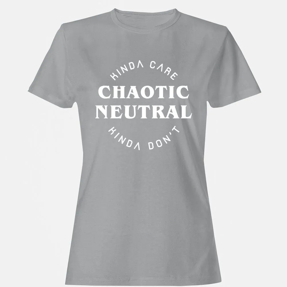 Chaotic Neutral Women's T-Shirt - Sport Grey - 15